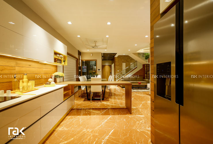 Kitchen with Breakfast Counter